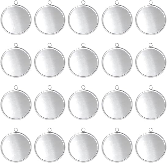 20 Stück Edelstahl-Rohlinge mi – Resin Crafts Bewertung und Preis