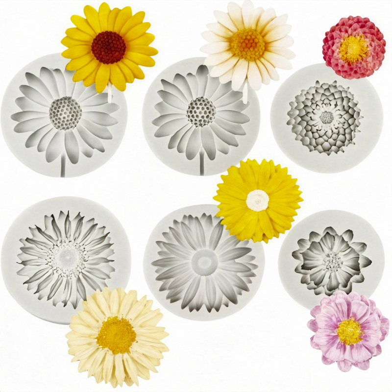 6 Stück, Sonnenblumen-Gänseblü – Resin Craft Ideas Bewertung und Preis
