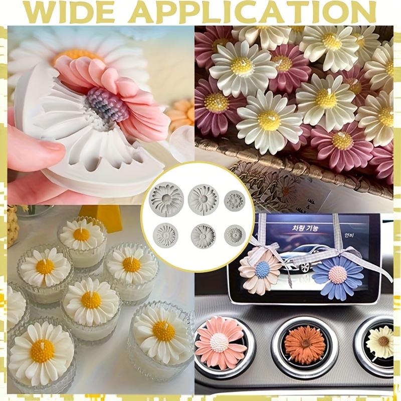 6 Stück, Sonnenblumen-Gänseblü – Resin Craft Ideas Bewertung und Preis