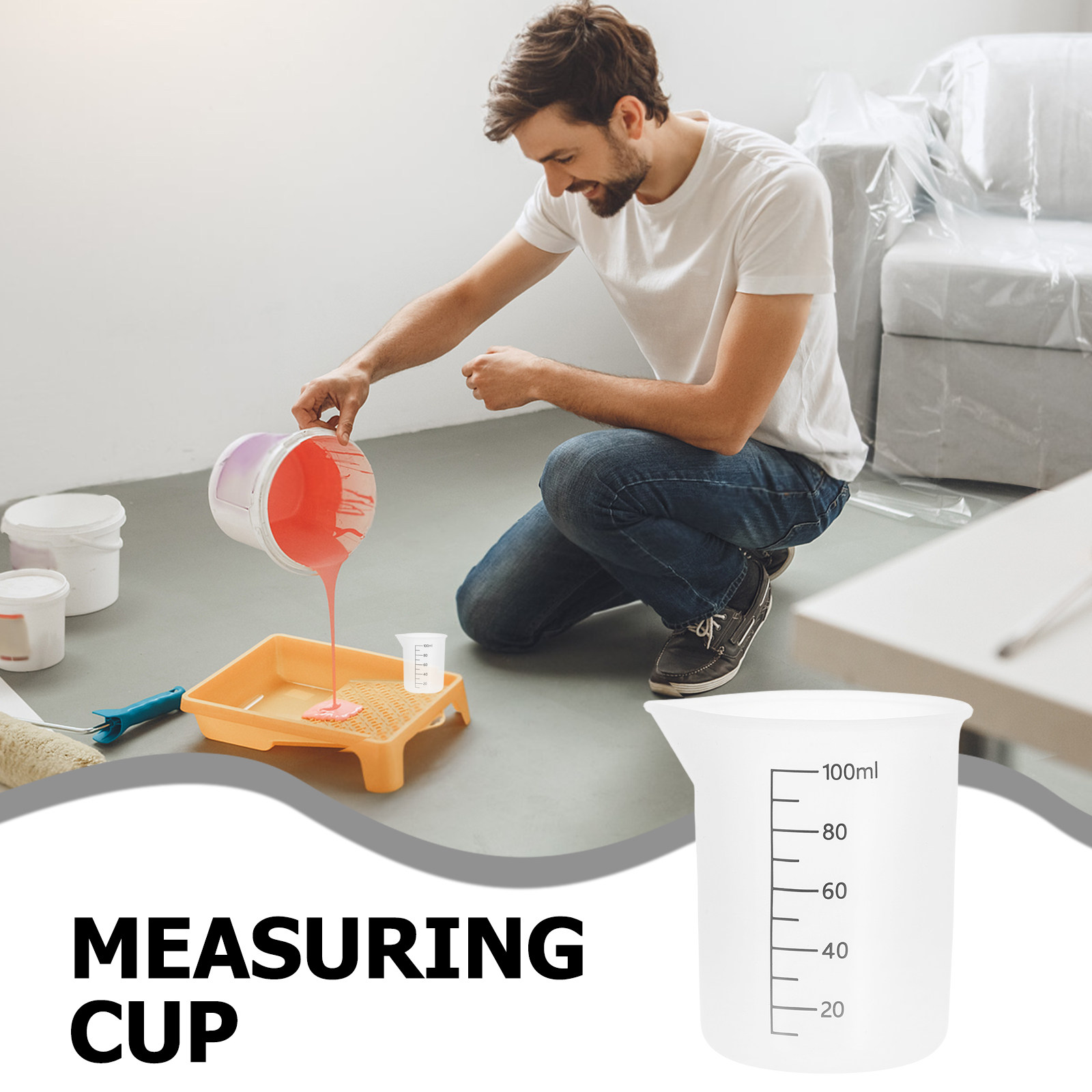 Silikon-Messbecher 8-teiliges  – Mixing Cup Silicone Bewertung und Preis