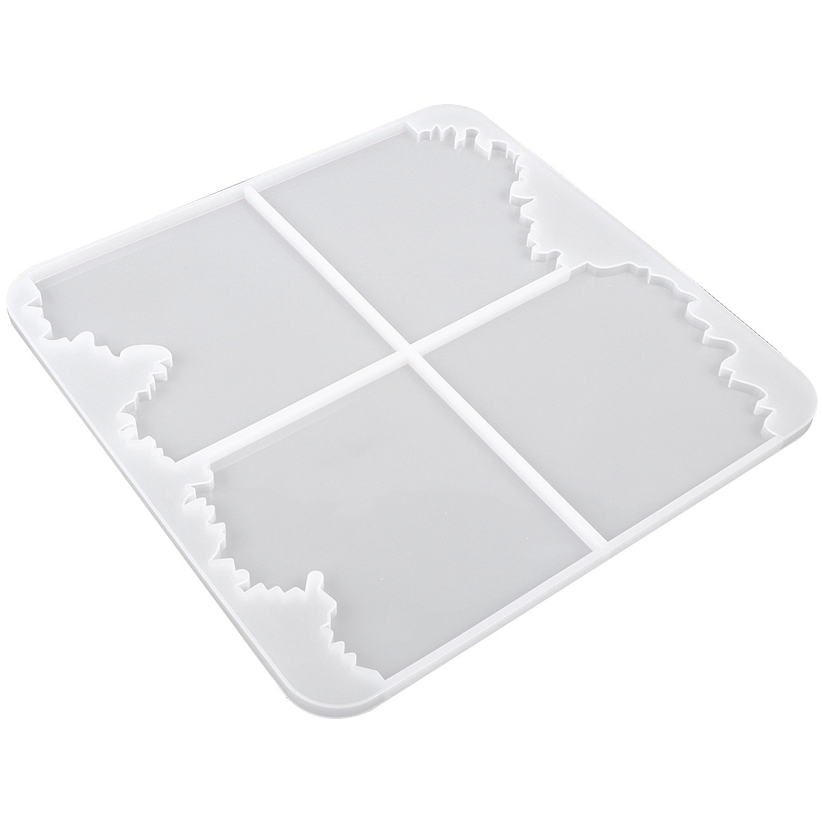 1 Stück unregelmäßige Silikonf – Resin Ocean Wave Mold Bewertung und Preis