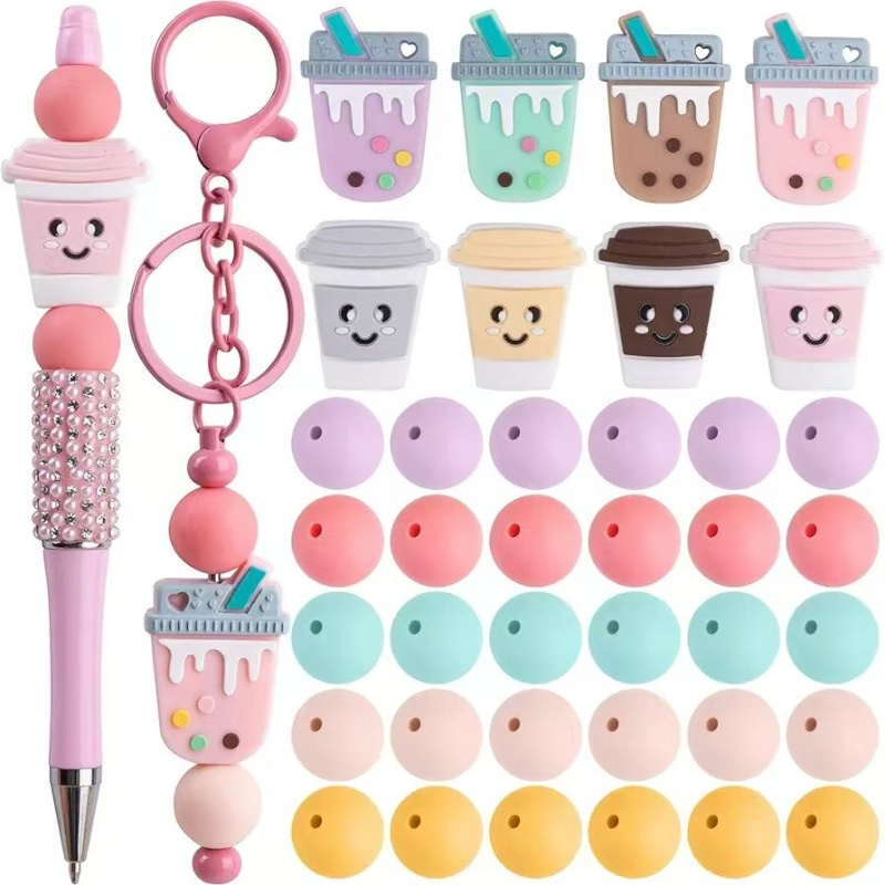 48-teiliges Silikonperlen-Set  – Mixing Cup Silicone Bewertung und Preis